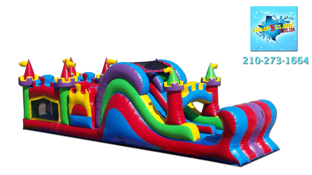 35 wet or dry obstacle course Slide