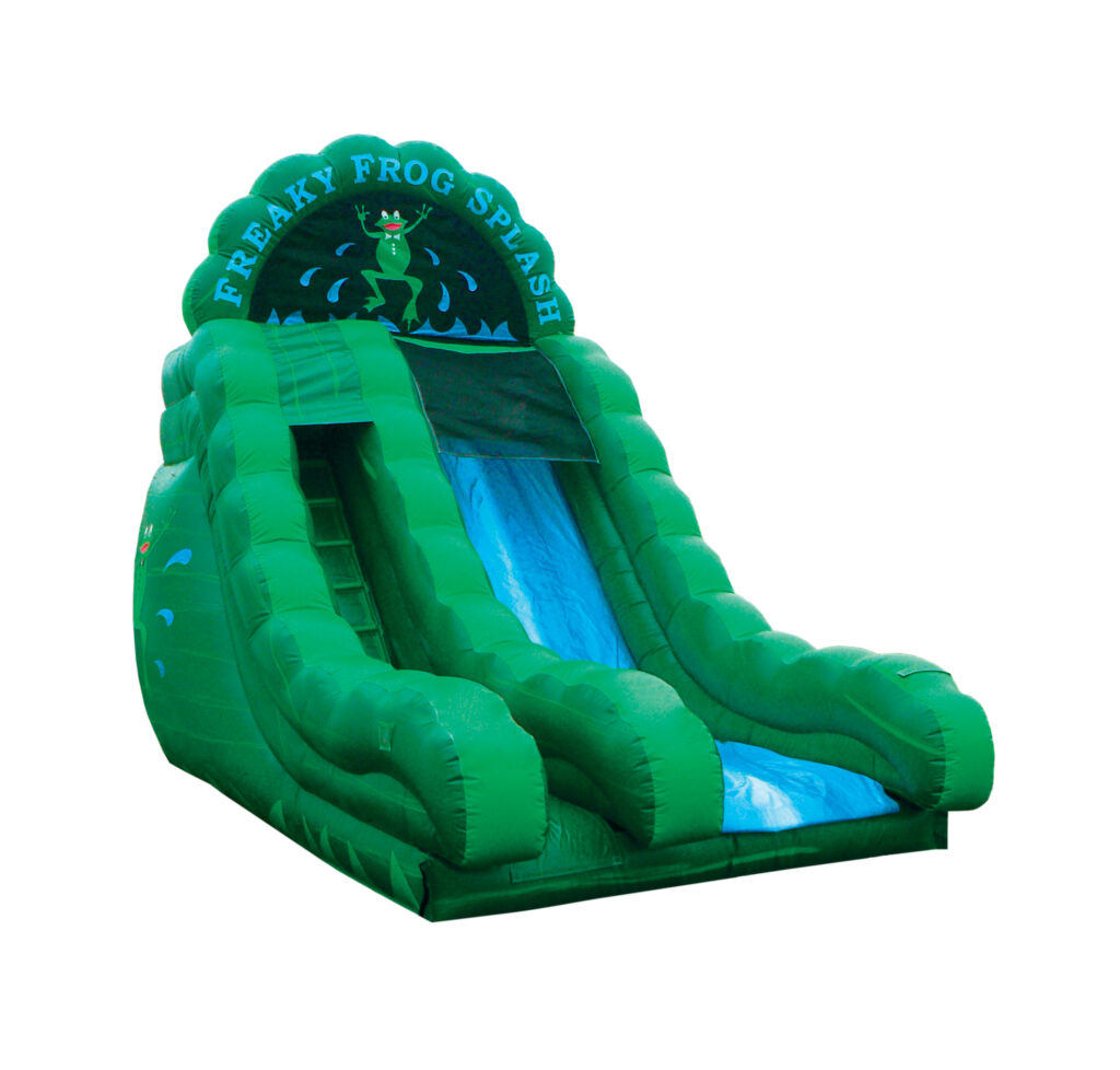 freaky frog dry slide Slide