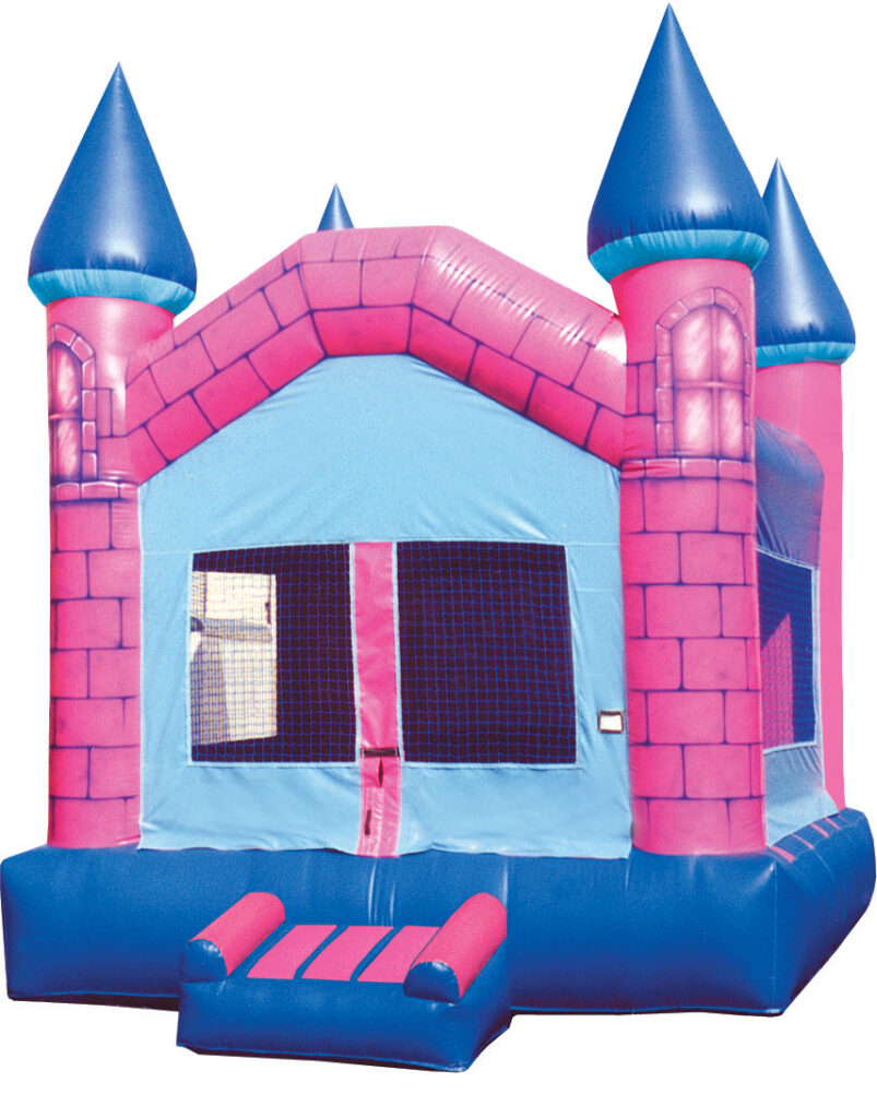 princess funhouse with landing Slide