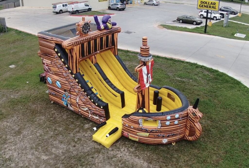 pirate ship slide Slide