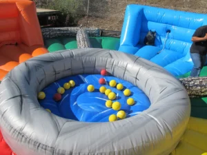 5 fun christmas party ideas with bounce houses for kids families