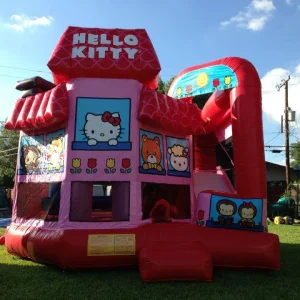 hello kitty inflatable bounce house